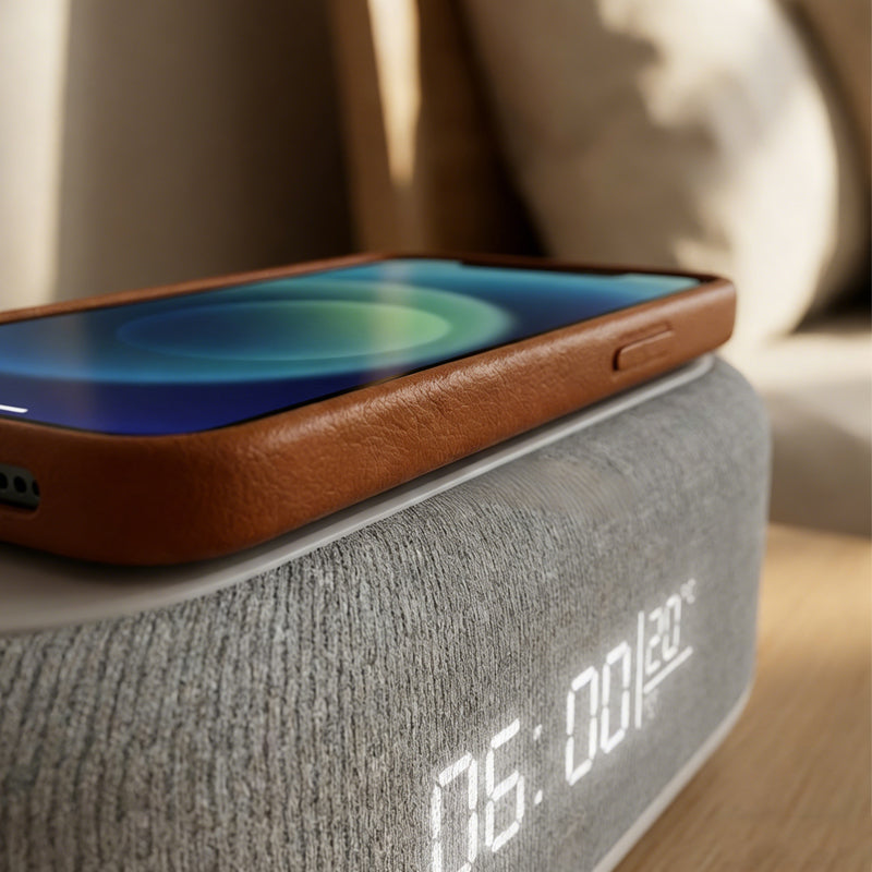 Bedside Clock & Wireless Charger